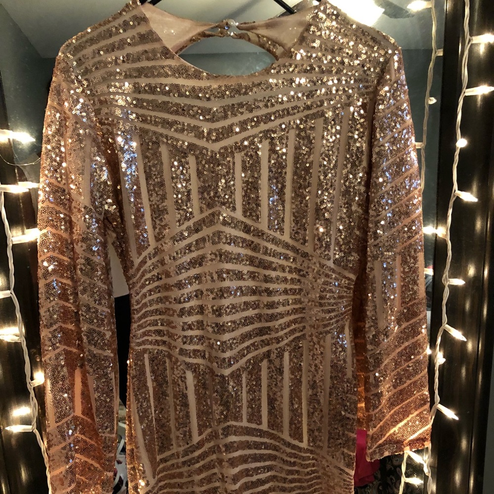 Sequin Cocktail Dress